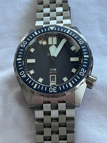 Erebus titan blue - dive, watch