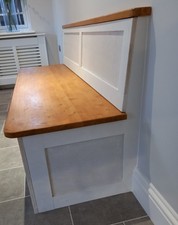 Bench Seat Kitchen shaker style bench banquette £75 per foot. made to measure.