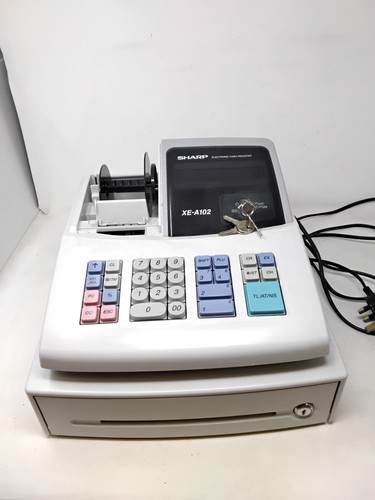 Sharp a102 electronic cash - xe-a102,