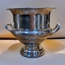Vintage Silver Plated Wine Champagne Ice Bucket Birmingham SD Mark
