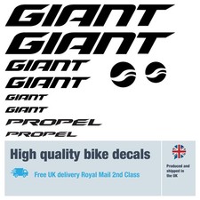 Giant PROPEL bike decals