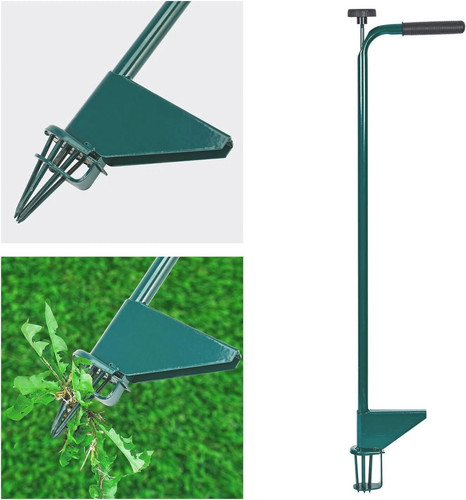 Weed puller remover steel claw - weed,