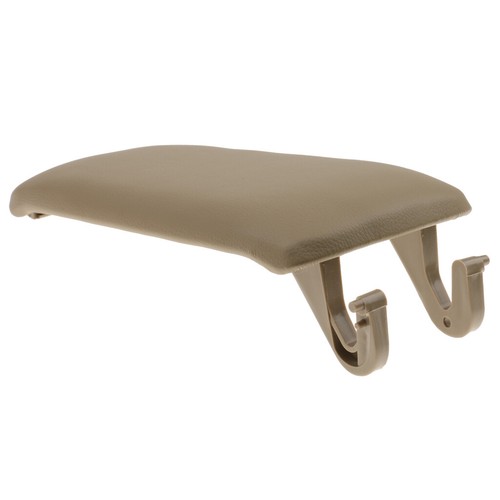 Beige center console arm - center,