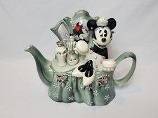 Vintage Disney Showcase Minnie Dressing Table Teapot LE #1003/5000 Paul Cardew