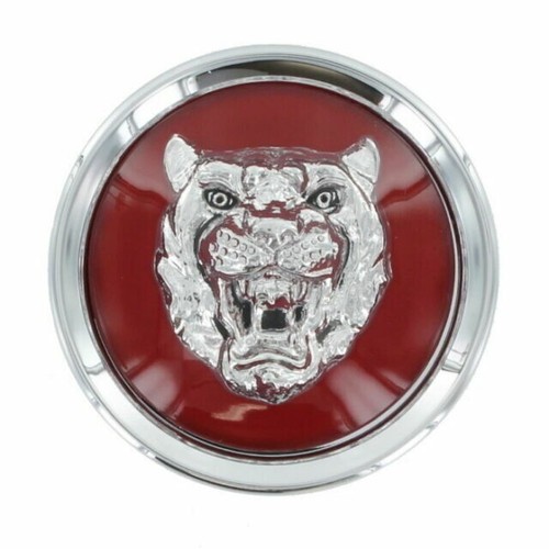 Jaguar wheel center cap - jaguar, ruby