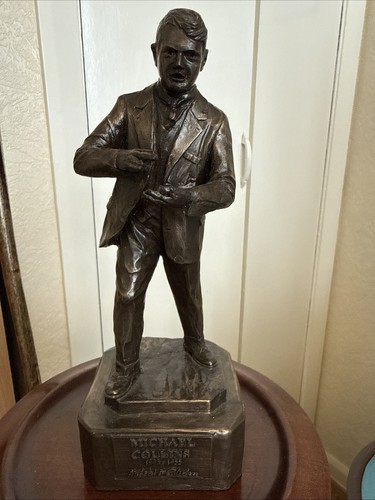 Michael collins figure bronze - michael,