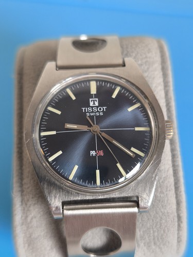Vintage tissot 516 blue - vintage,
