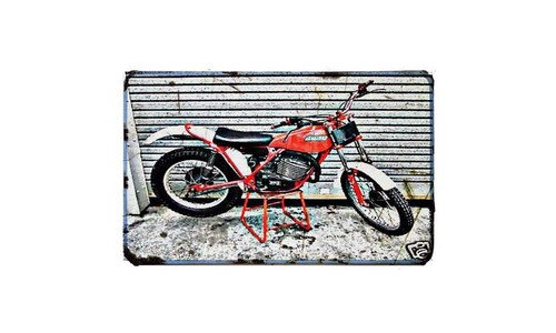Fantic 200 motorbike sign - fantic,