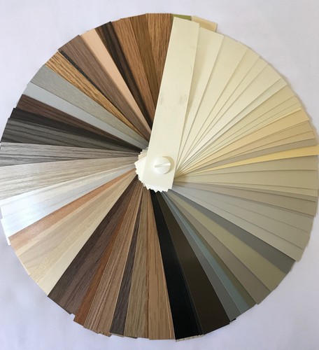 Melamine iron pre glued - on,