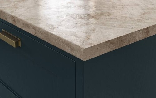 Rustic stone laminate worktops - stone,