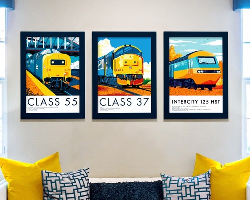 Locomotive print bundle - print,