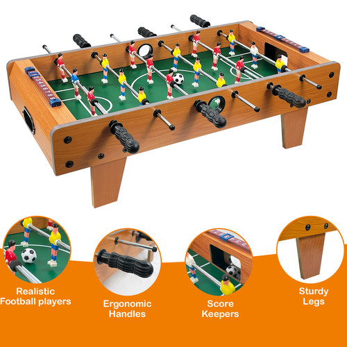 Wooden tabletop football - tabletop,