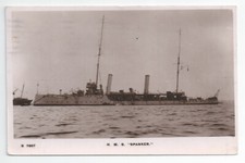 HMS SPANKER Sharpshooter class Torpedo Gunboat Royal Navy RP PC 1914