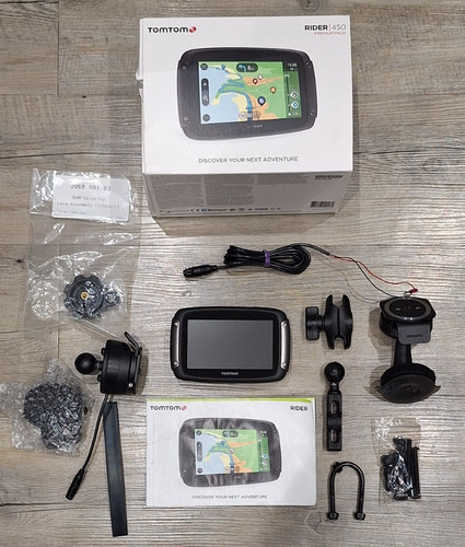 Tomtom rider 450 motorcycle - rider,