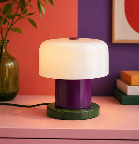 Green mushroom touch table - mushroom,