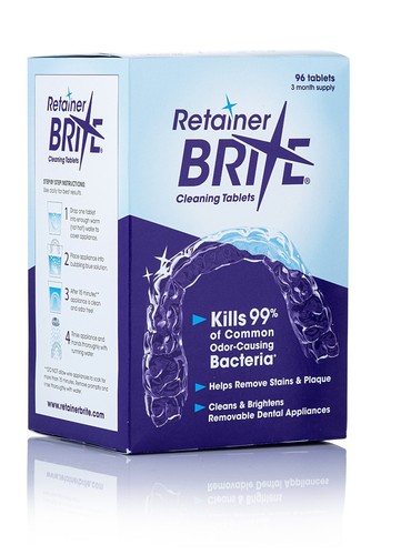Retainer brite cleaning - retainer,