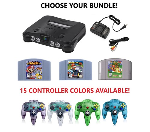 Refurbished n64 nintendo - nintendo, 64