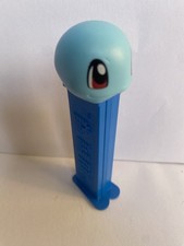 2019 Pokemon Squirtle Pez Dispenser on Blue Stem - 4" Tall