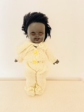 Vintage 1950s Rosebud black  hard plastic baby doll