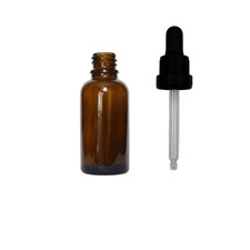 Amber Glass Dropper Bottle