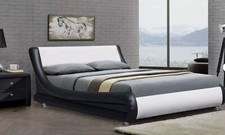 WHITE & BLACK BED ITALIAN