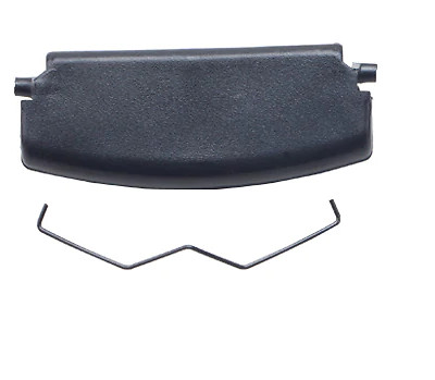 Black centre console armrest - black,