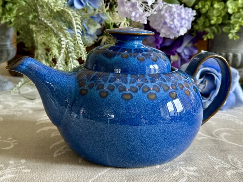 Denby midnight teapot pints - midnight, 2