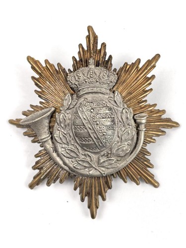 Saxony emblem for shako - for, a