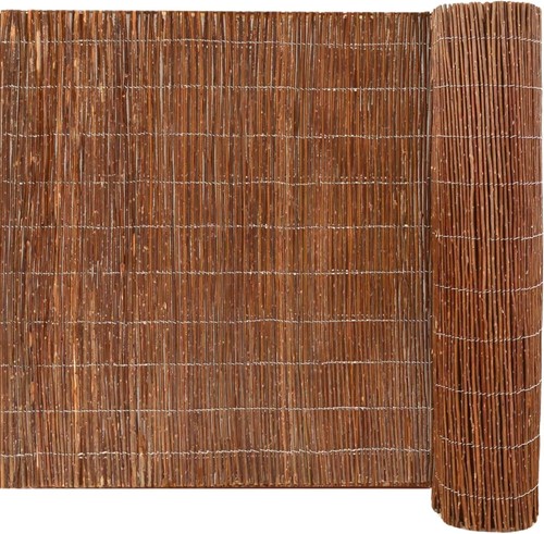 Natural willow fence screening - willow,
