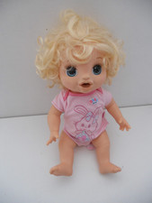 BABY ALIVE WORKING INTERACTIVE blond GIRL DOLL - moving mouth/sounds 2018 HASBRO