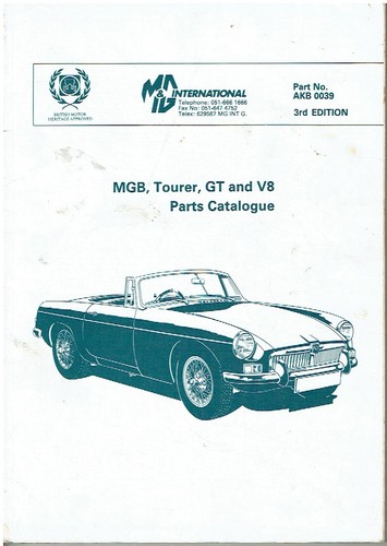 Mgb roadster 62 80 - mg, roadster/gt/v8