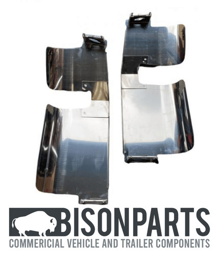 Stainless steel mirror - stainless, guard