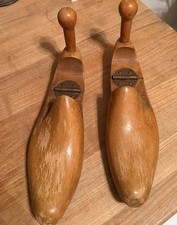 Pair Of Vintage Wooden