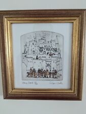 Graham Clarke etching Home