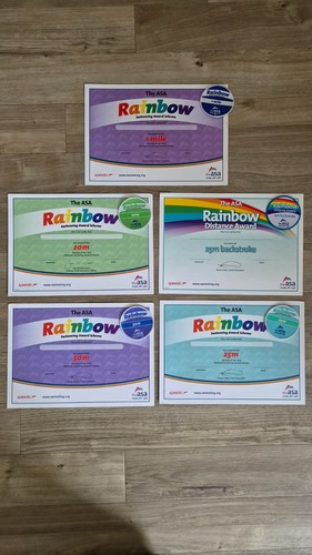 The asa rainbow - rainbow, swimming