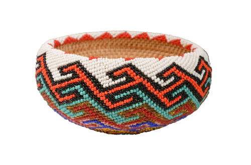 Paiute coiled willow basket - paiute,