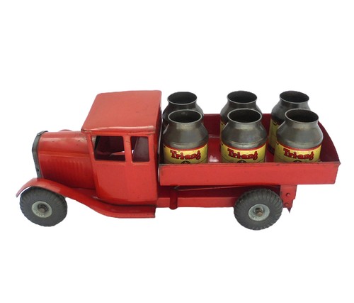 Tri ang truck milk - truck,