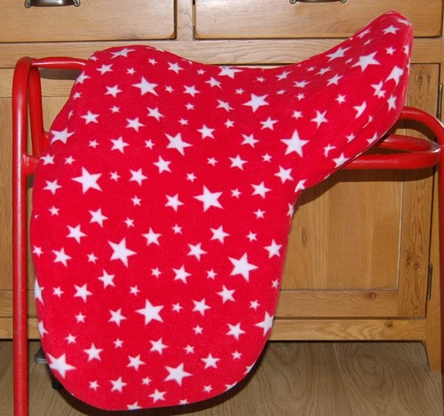 Fleece saddle cover designed - saddle,