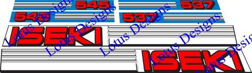 Iseki tractor stickers - stickers, /