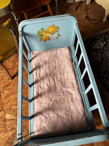 Vintage amsco doll crib - amsco, doll-ee