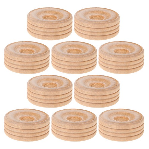 Pcs wooden wheels mini - wheels,
