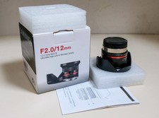 Samyang 12mm f/2.0 NCS CS Lens