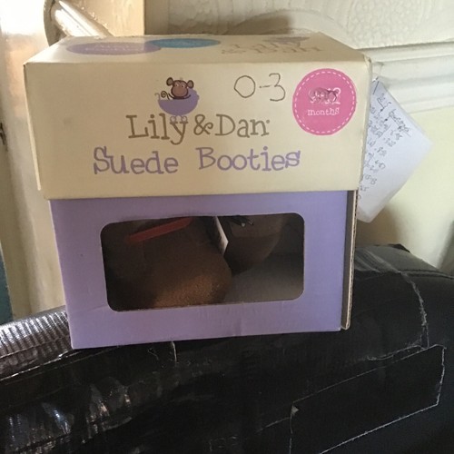 Baby suede booties ages - suede,