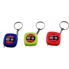 1 Meter Pocket Measuring Tape Keychain 1M 4 Colors