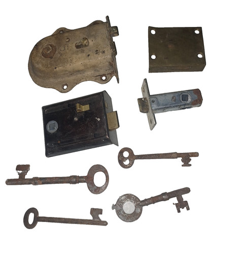 Vintage door locks gibbons - vintage, +