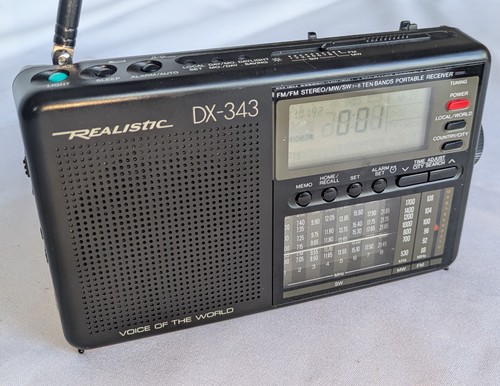 Vintage realistic 343 - realistic, dx-343