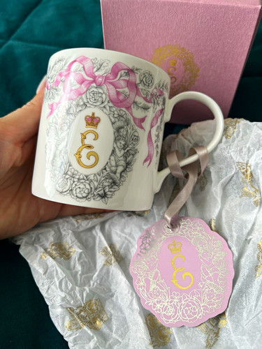 Buckingham palace qcr mug bone - palace,