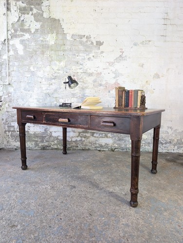 Antique george oak - antique, writing