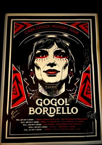 Gogol bordello signed - gogol,