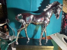 Silvered Resin Model Of A